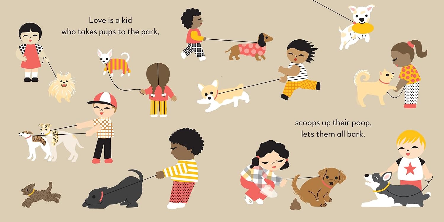 Love Is A Puppy: A Board Book