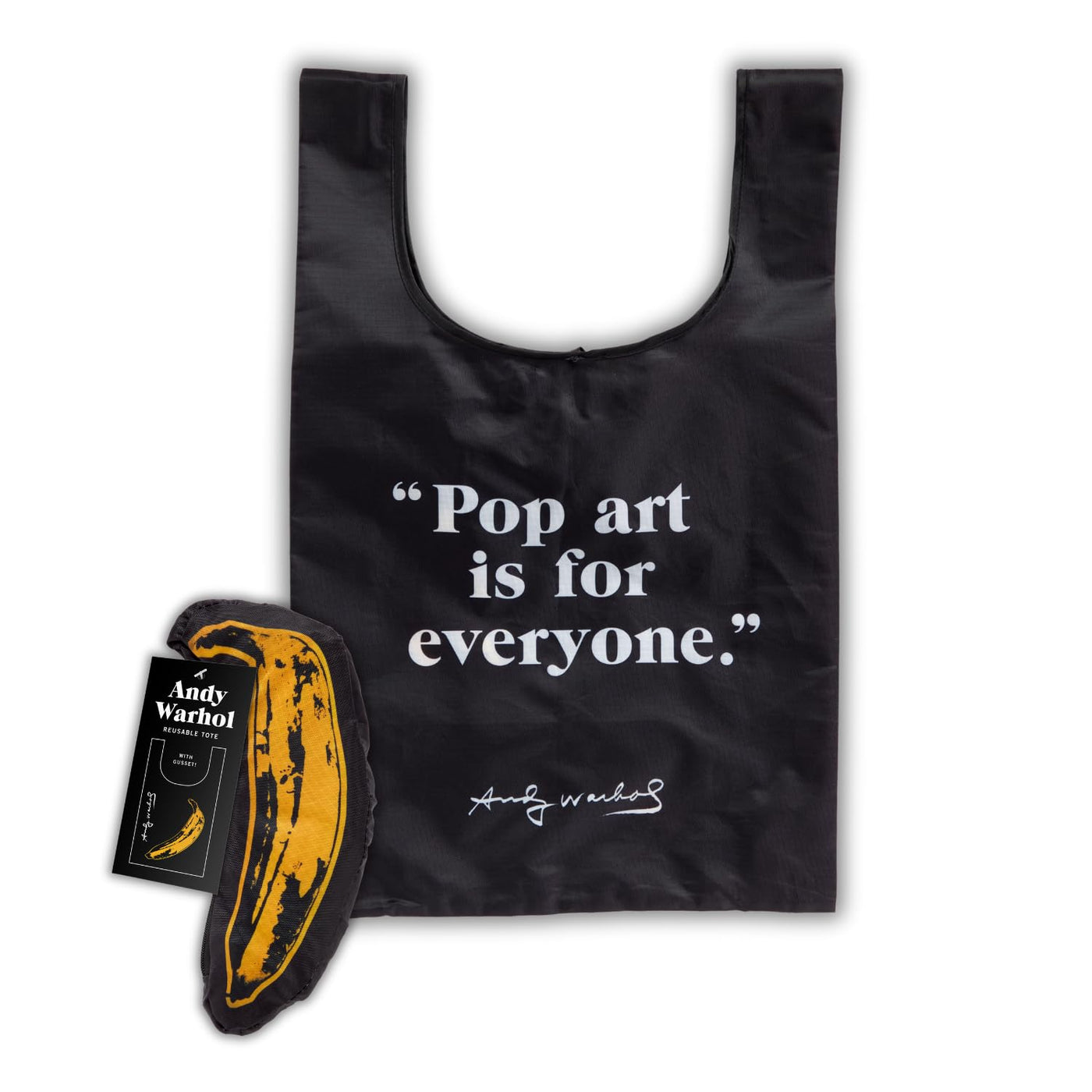 Andy Warhol Banana Reusable Bag