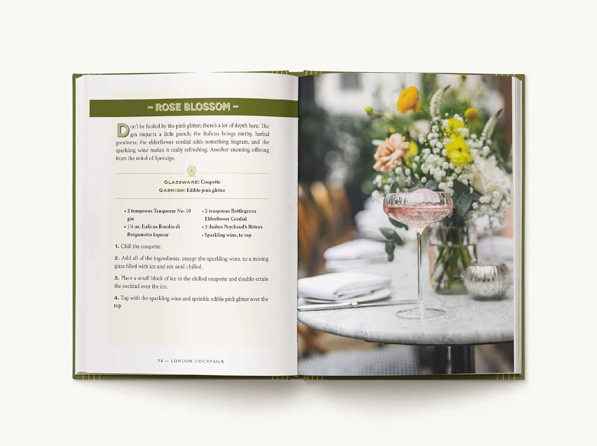 London Cocktails:  An Elegant Collection Of 100 Recipes - Just Fabulous Palm Springs