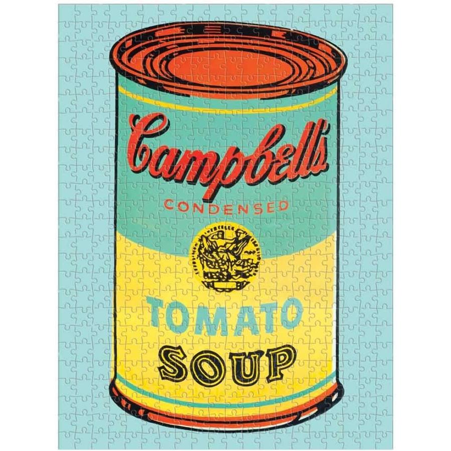 Andy Warhol Soup Can 2-Sided 500 Piece Puzzle
