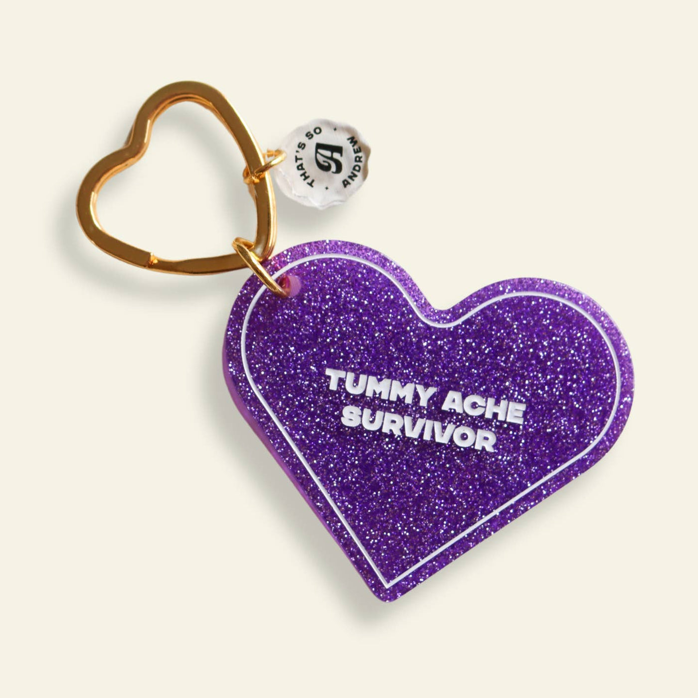 Tummy Ache Survivor Motel Keychain