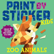 Paint By Sticker Kids: Zoo Animals - Just Fabulous Palm Springs