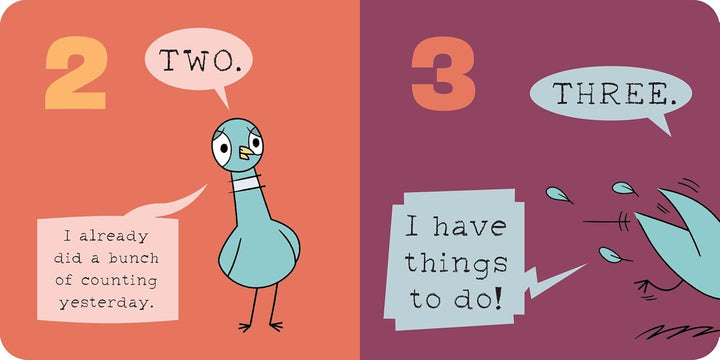 The Pigeon Won't Count To 10! Board Book - Just Fabulous Palm Springs