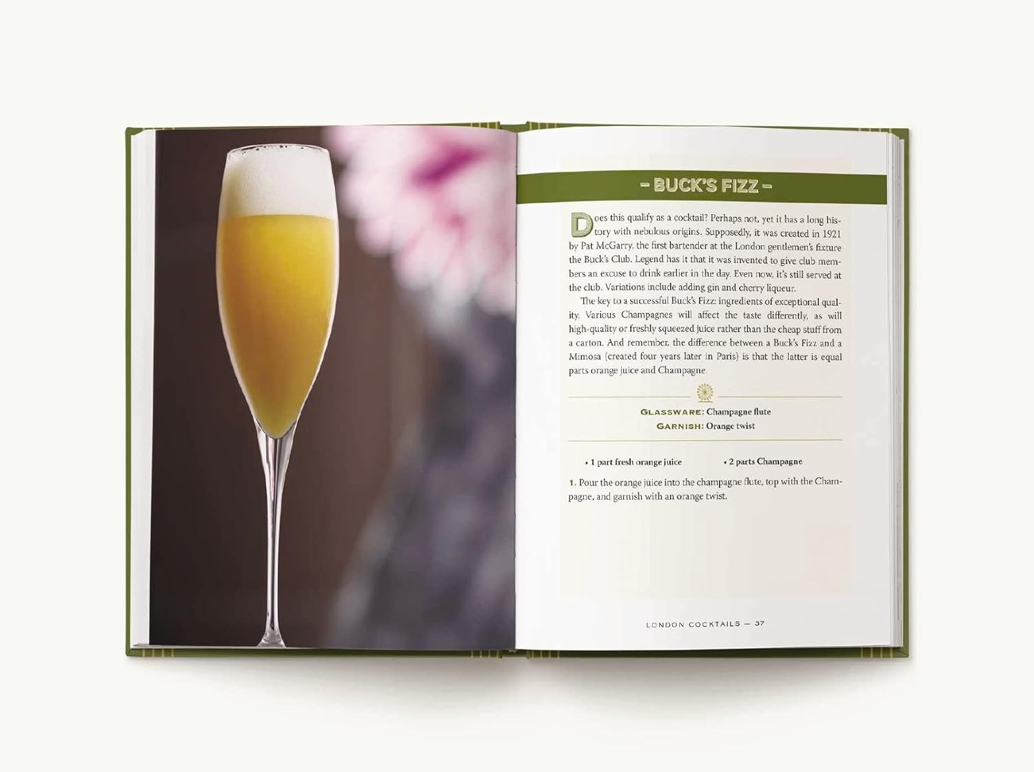 London Cocktails:  An Elegant Collection Of 100 Recipes - Just Fabulous Palm Springs