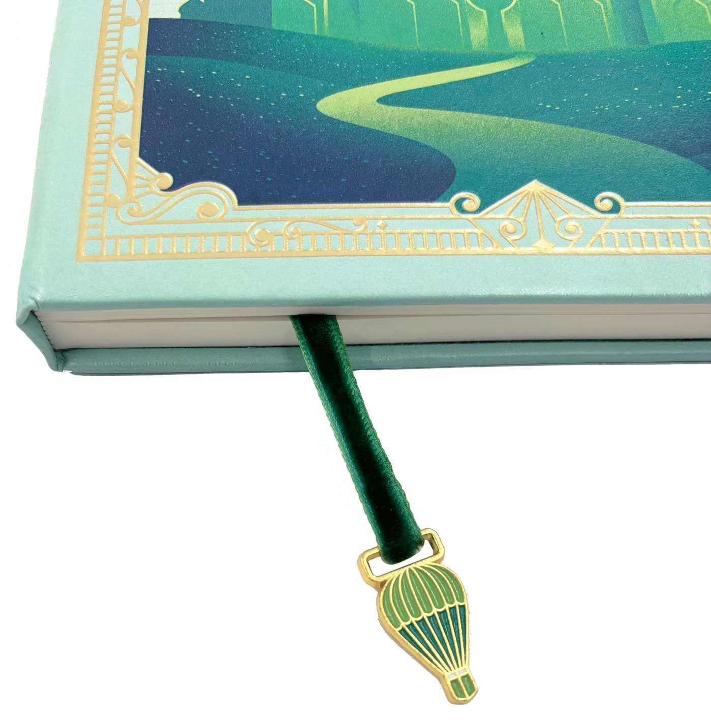 Wicked Emerald City Journal With Ribbon Charm