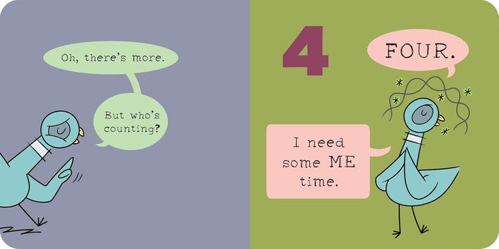 The Pigeon Won't Count To 10! Board Book - Just Fabulous Palm Springs