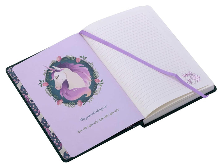 I Wish I Was A Unicorn Embroidered Journal