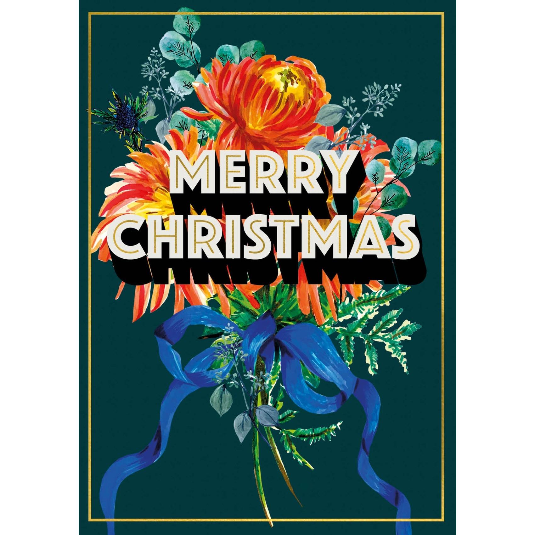 Merry Christmas Holiday Greeting Card