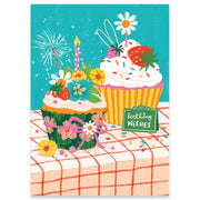 Cupcakes Birthday Card - Just Fabulous Palm Springs