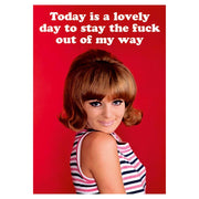 Today Is A Lovely Day Magnet - Just Fabulous Palm Springs