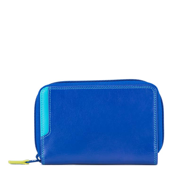 Medium Zip Around Wallet - Seascape