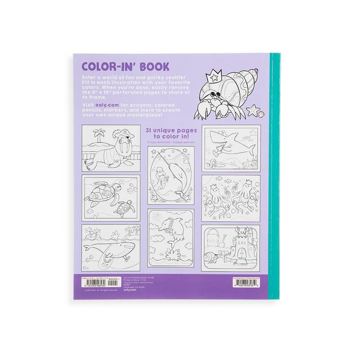 Outrageous Ocean Coloring Book
