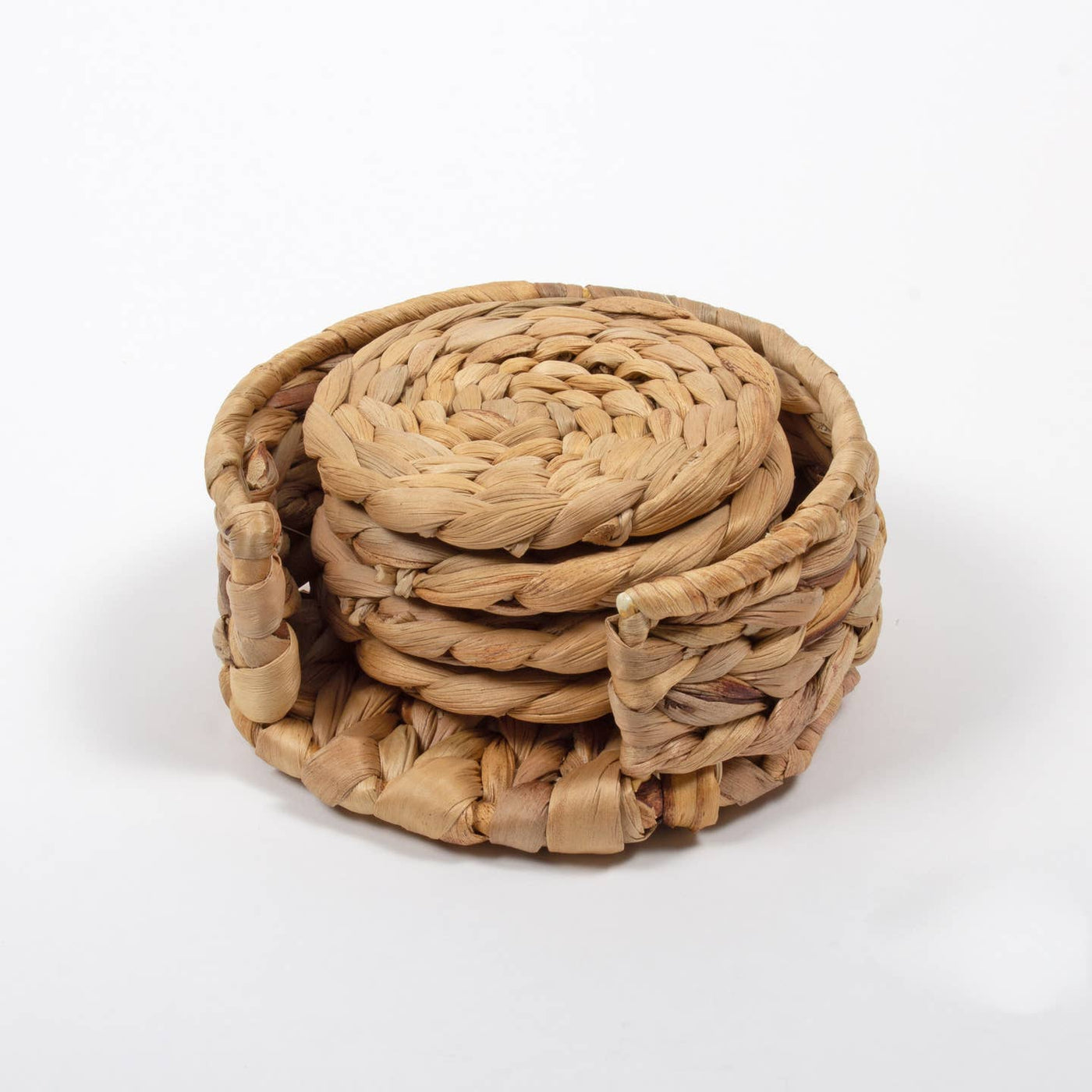 Natural Woven Coaster Set