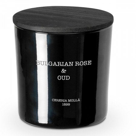 Bulgarian Rose & Oud Black 21 Oz. 3-Wick XL Candle - Just Fabulous Palm Springs