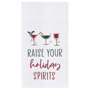 Raise Holiday Spirits Kitchen Towel