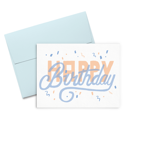 Confetti Birthday Card