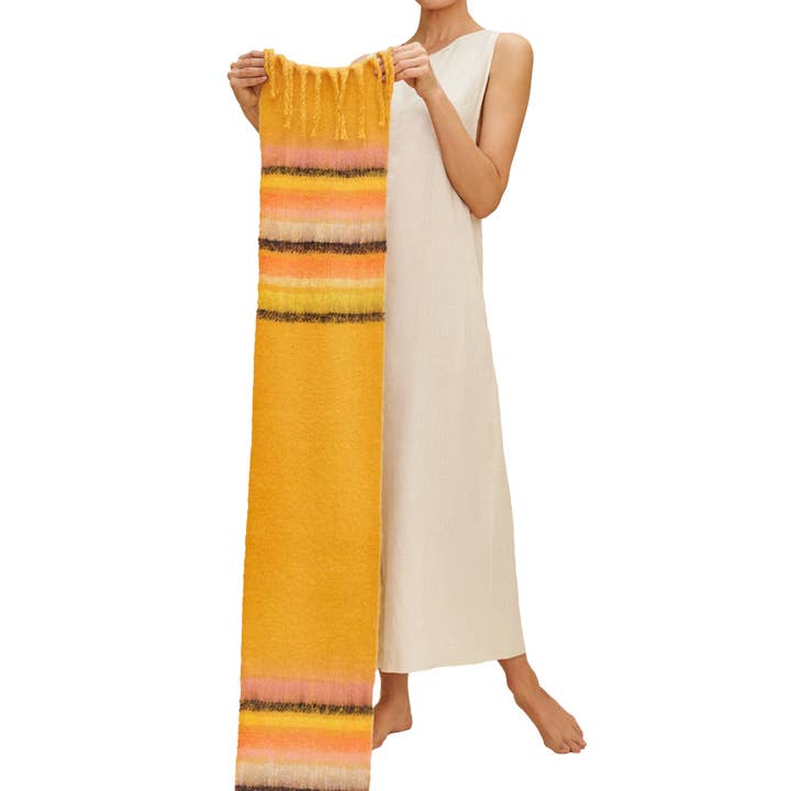 Sammy Cosy Scarf - Mustard
