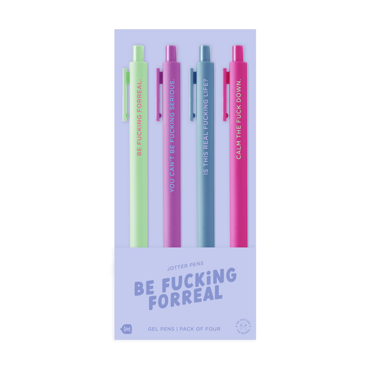Be Fucking Forreal Jotter Set