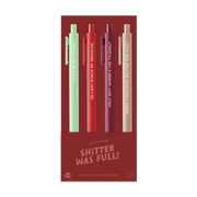 Shitter Was Full Jotter Set