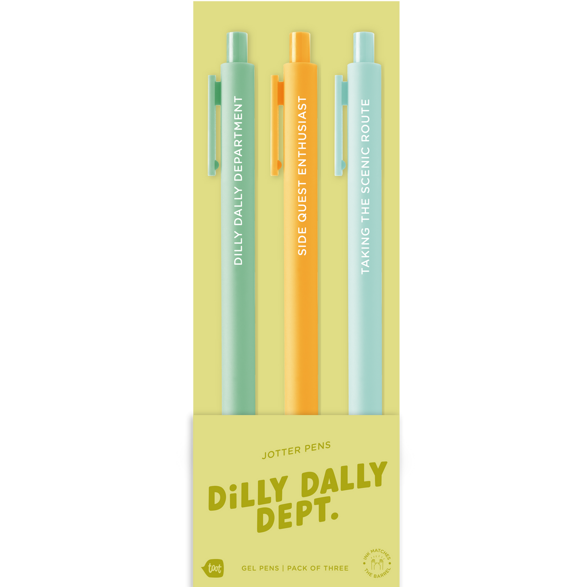 Dilly Dally Dept. Jotter Set