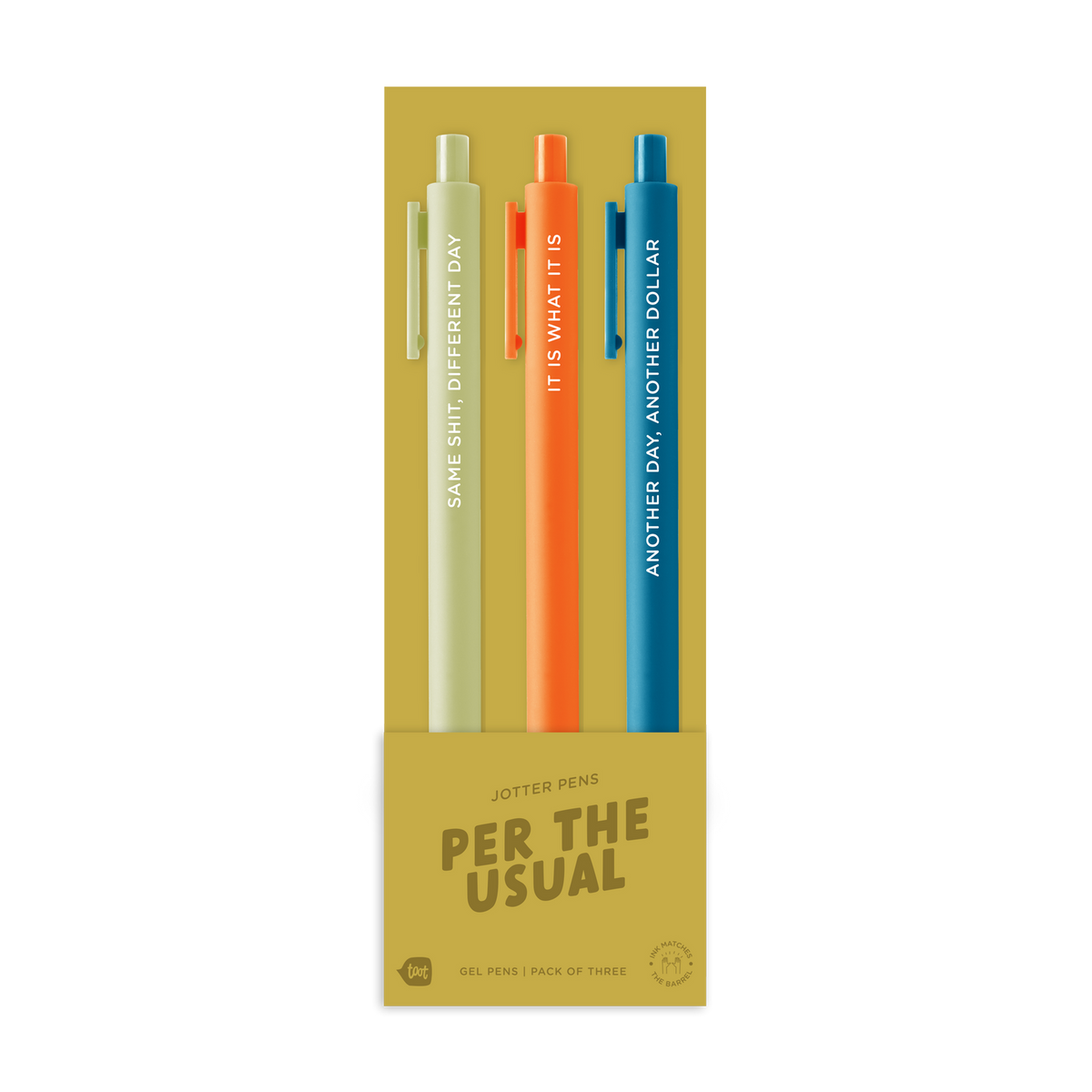 Per The Usual Jotter Set