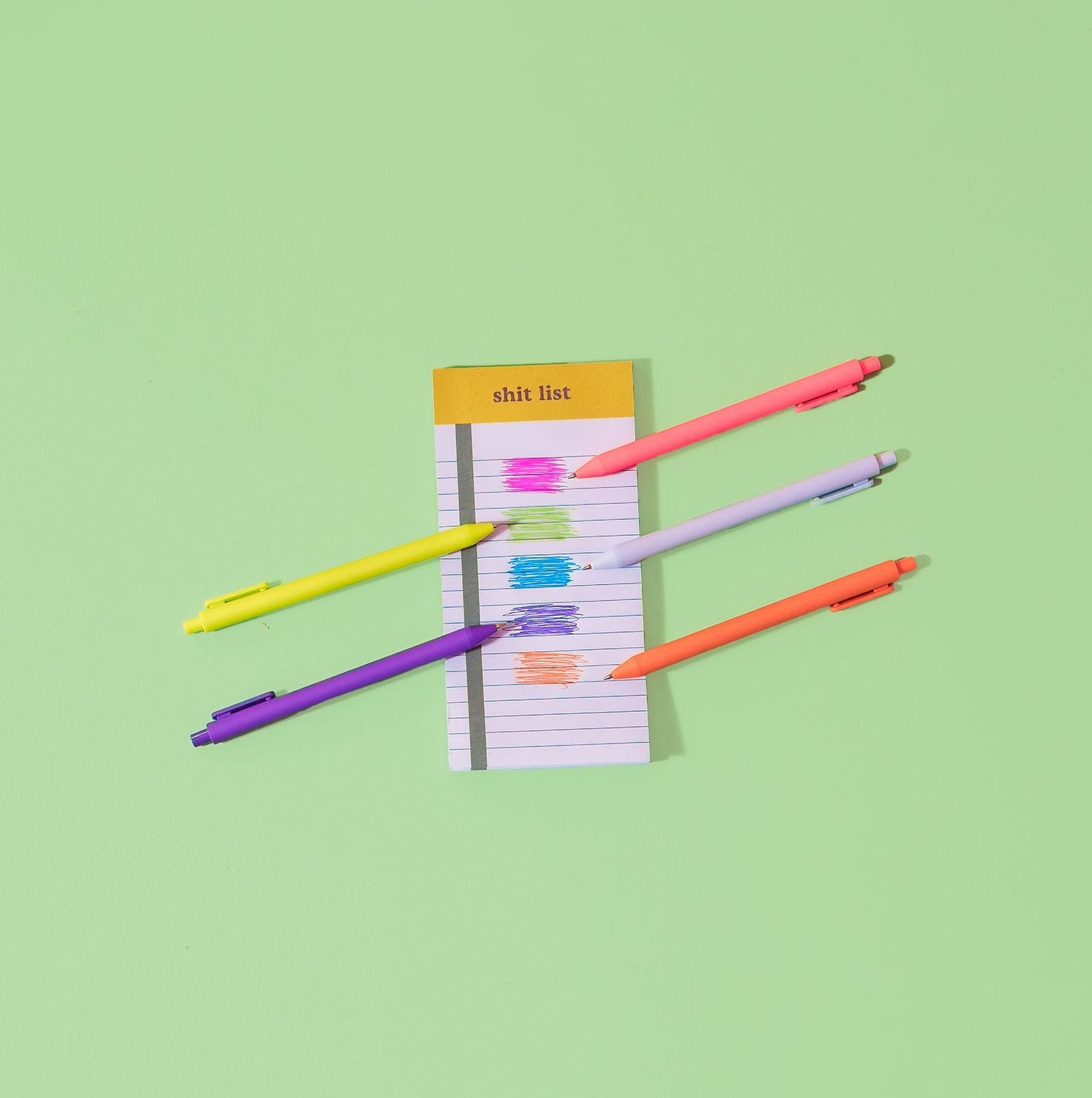 Shit List Tearaway Notepad