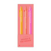 Delulu Is The Solulu Jotter Set
