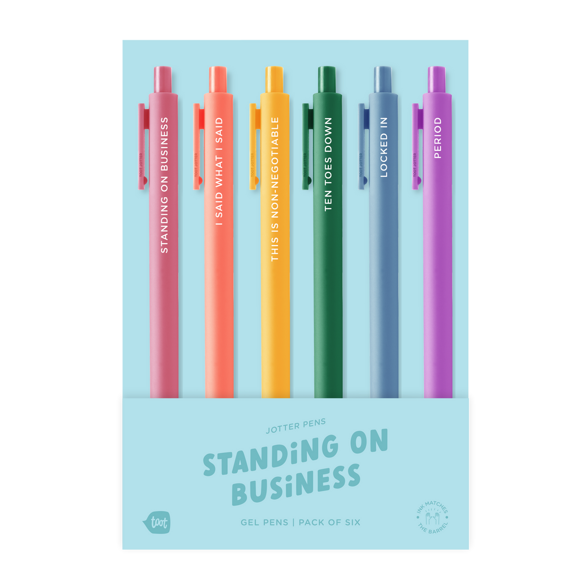 Standing On Business Jotter Set