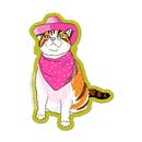 Cowboy Cat Sticker