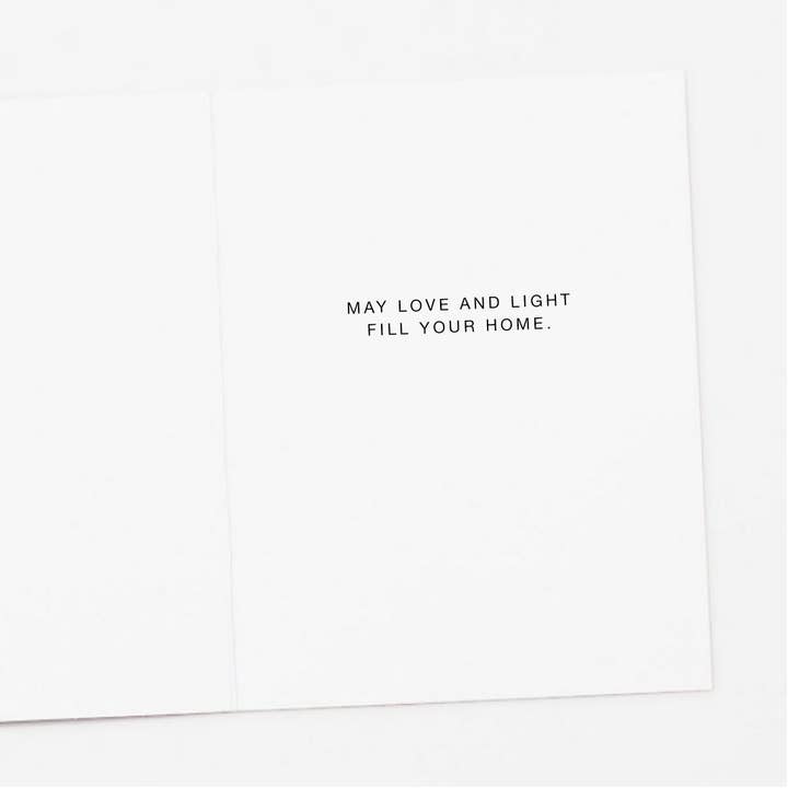 Blue Door Hanukkah Holiday Card