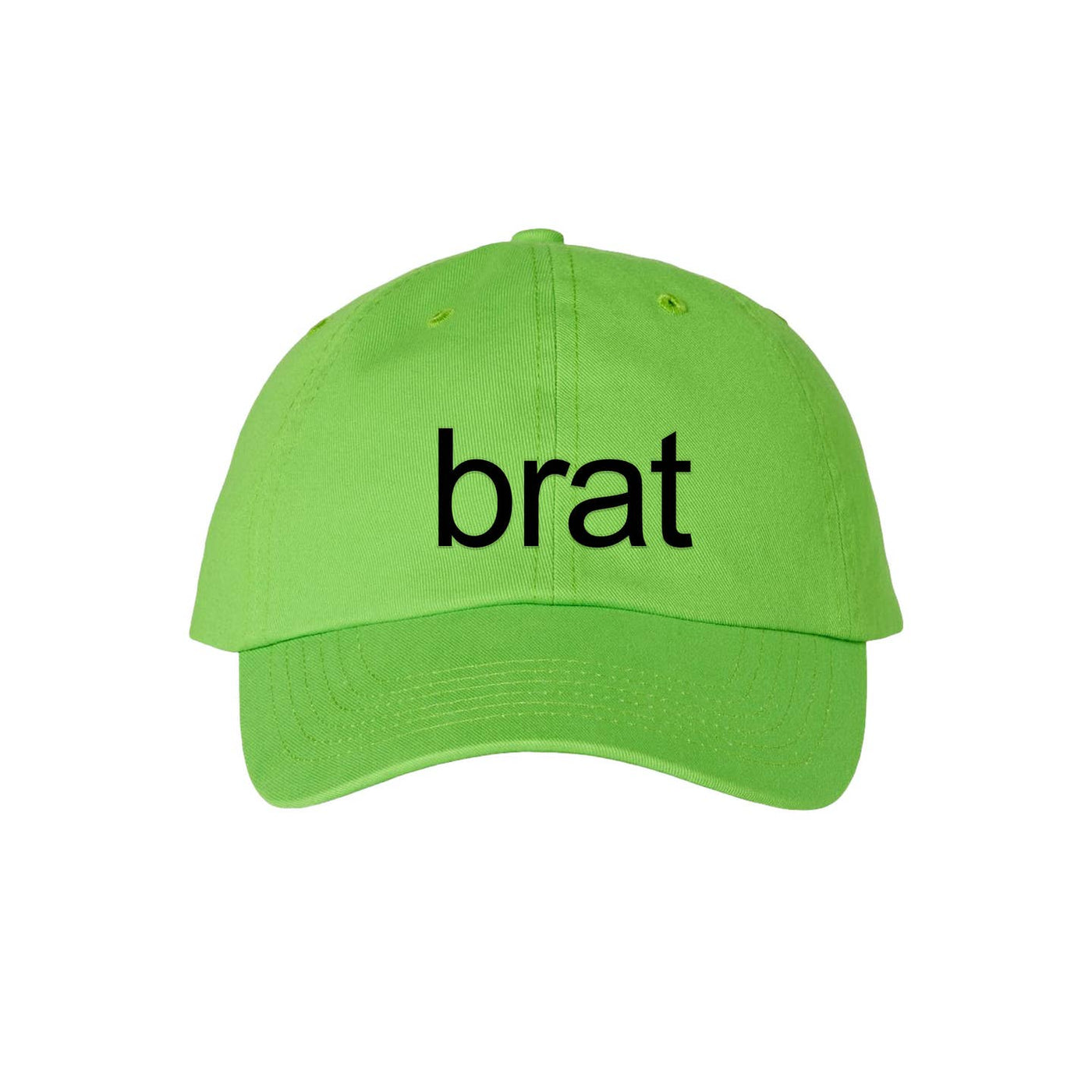 "Brat" Charlie XCX Embroidered Dad Hat