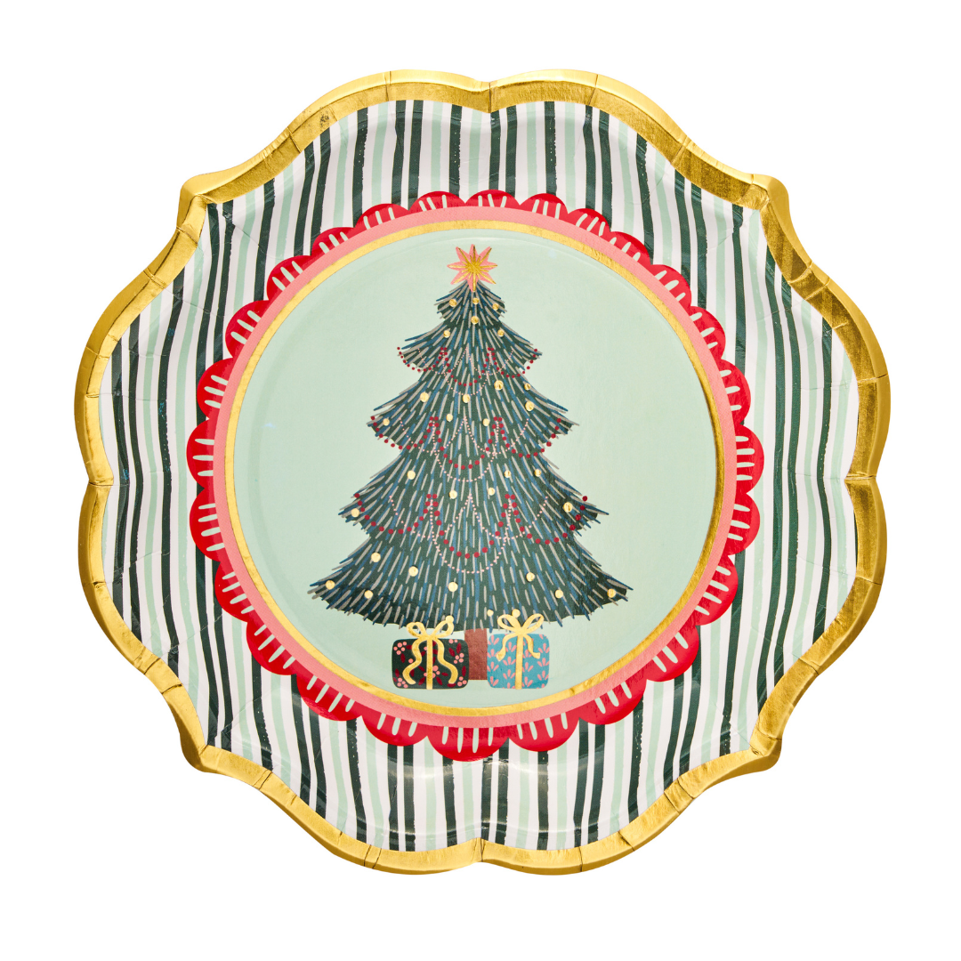 Tis The Season Salad Plates - 8 Pack