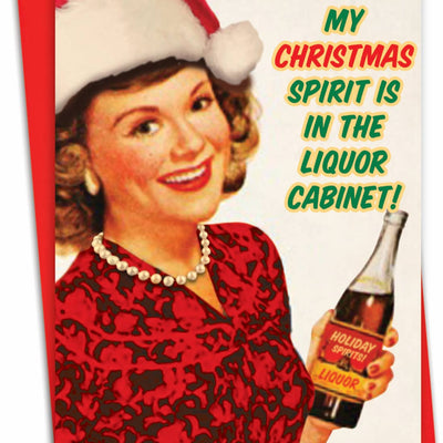Christmas Spirit Holiday Card