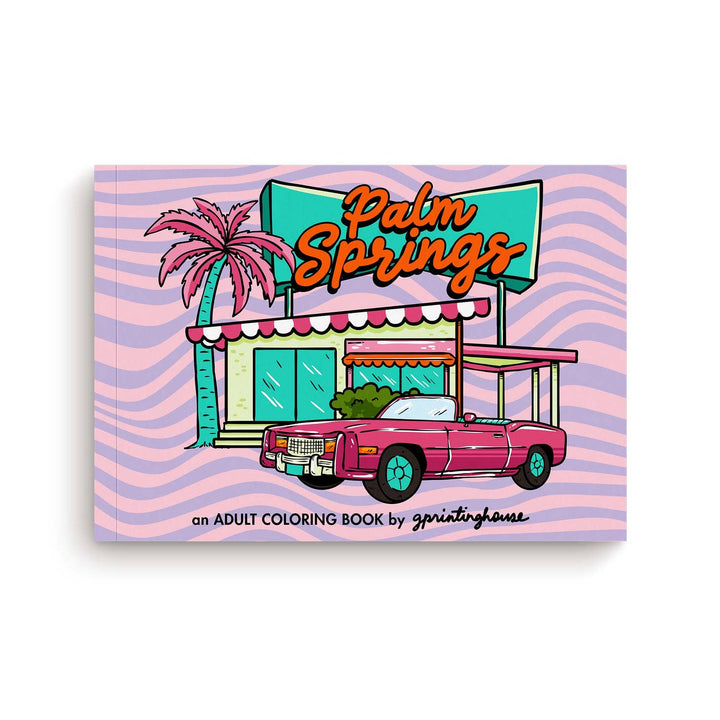 Palm Springs Coloring Book