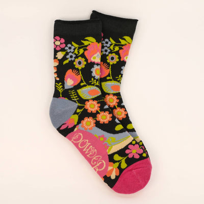 Scandinavian Flora Ankle Socks