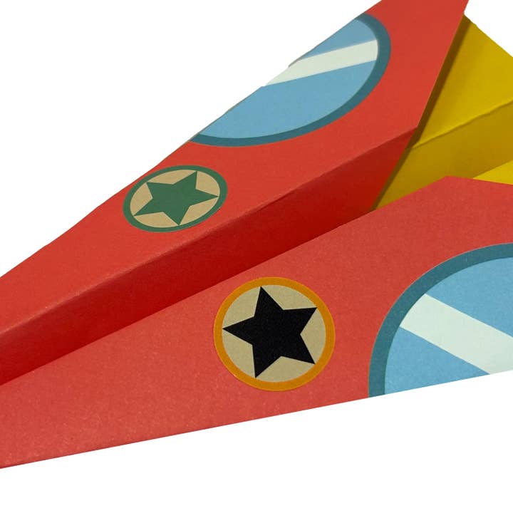 D.I.Y. Paper Air Planes Activity Kit - Set Of 24 Designs