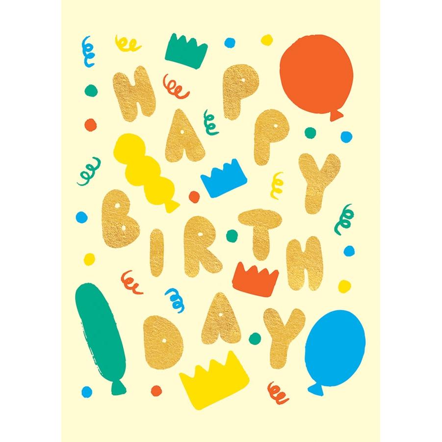 Birthday Party Birthday Card - Just Fabulous Palm Springs