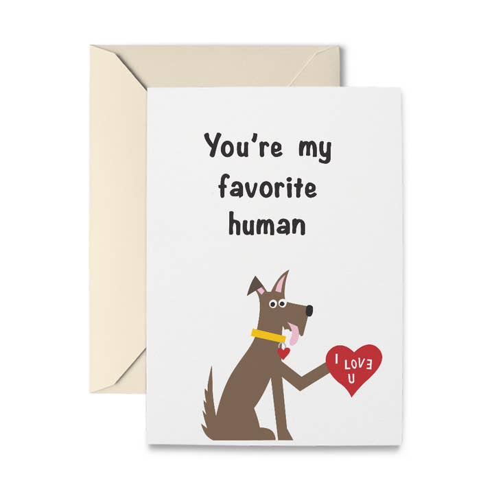 Favorite Human Love Greeting Card - Just Fabulous Palm Springs