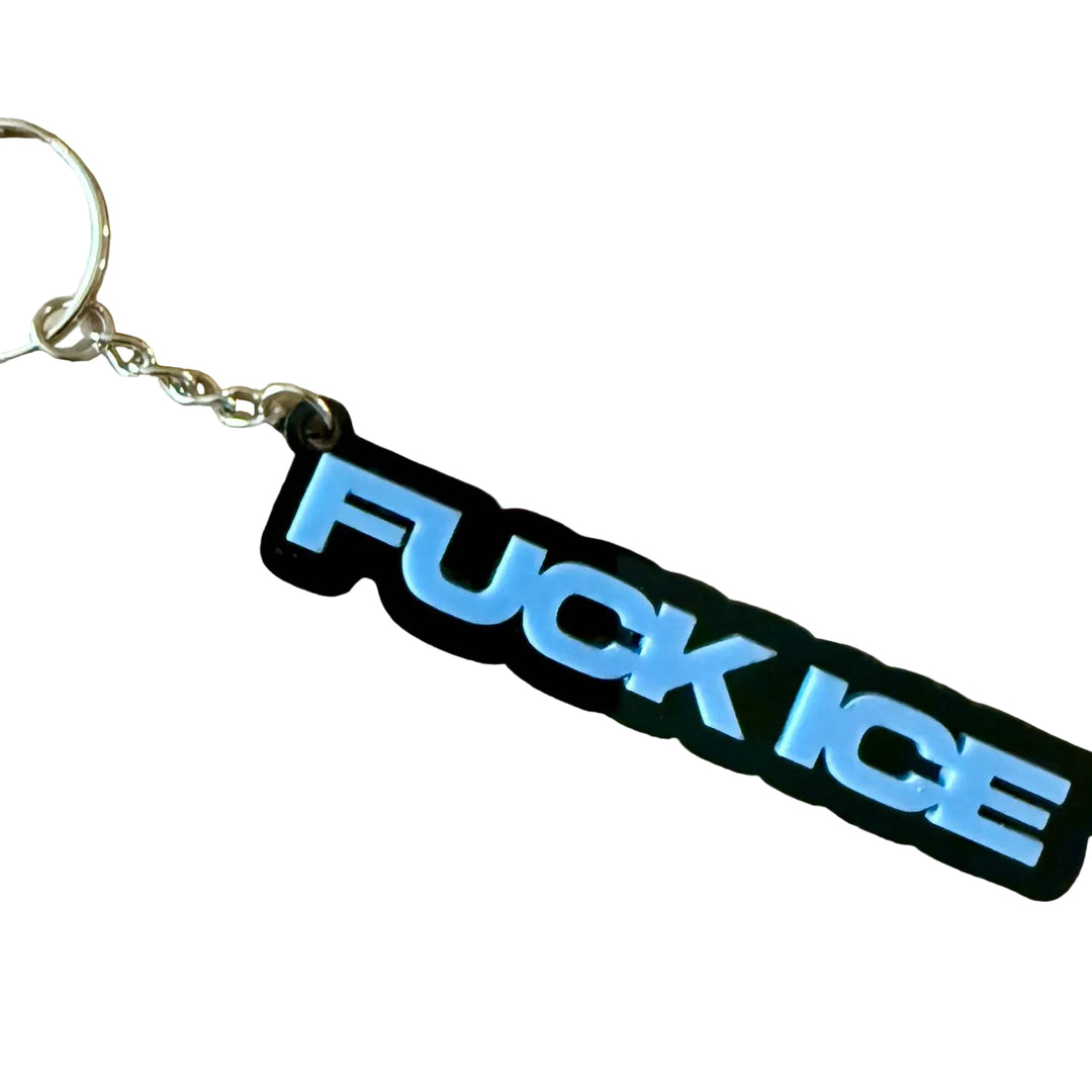 Fuck Ice Keychain