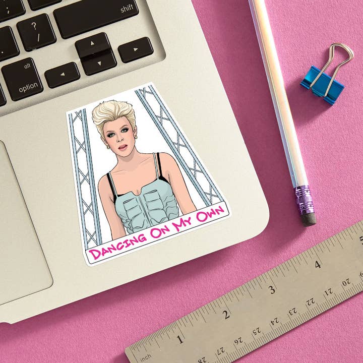Die Cut Sticker: Robyn Dancing On My Own