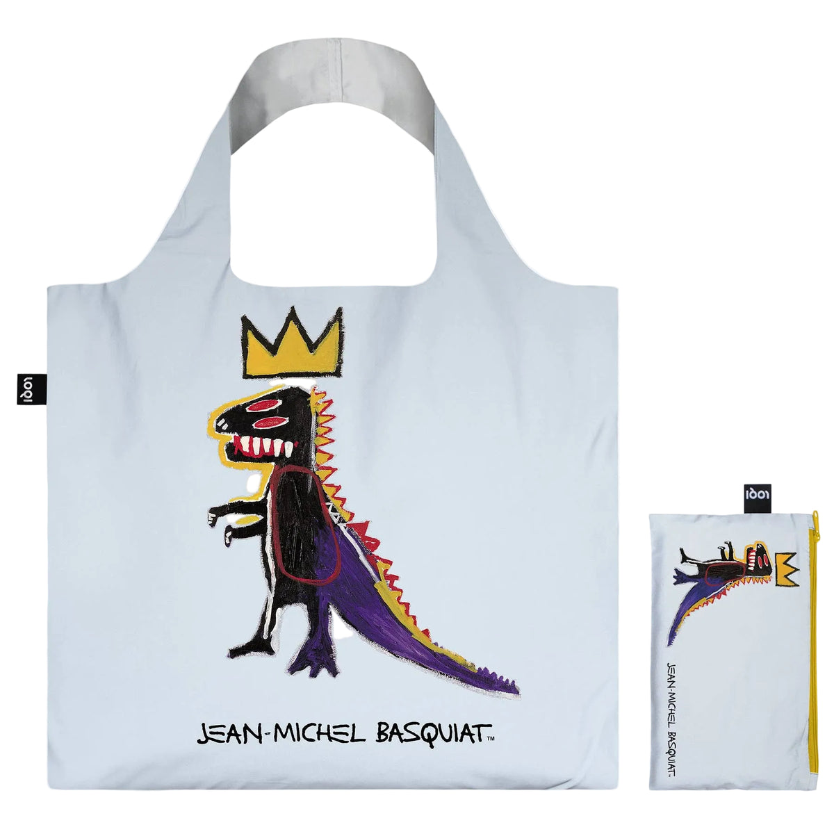 Jean-Michel Basquiat Pez Dispenser Reflective Bag
