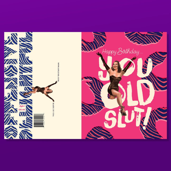 Birthday Slut Card