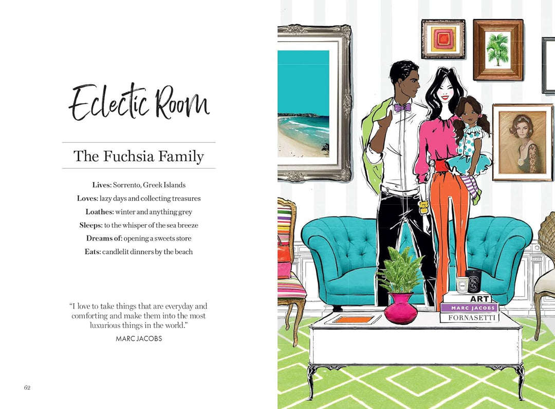 Fashion House: Illustrated Interiors from the Icons of Style