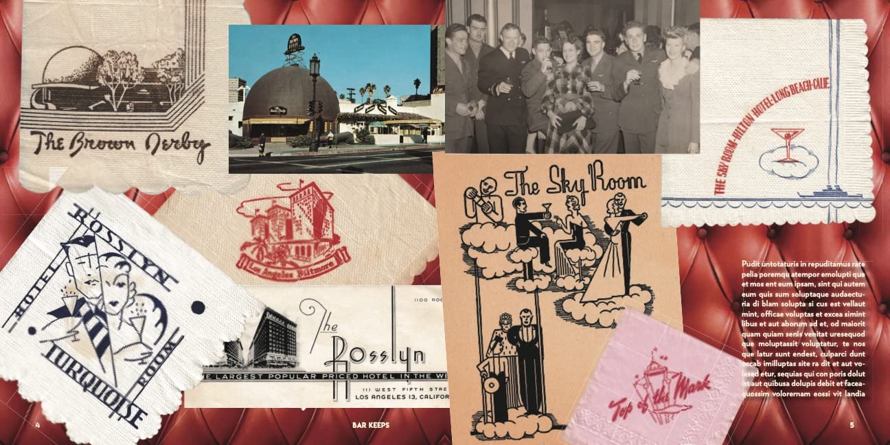 Bar Keeps: A Collection Of California Cocktail Napkins - Just Fabulous Palm Springs