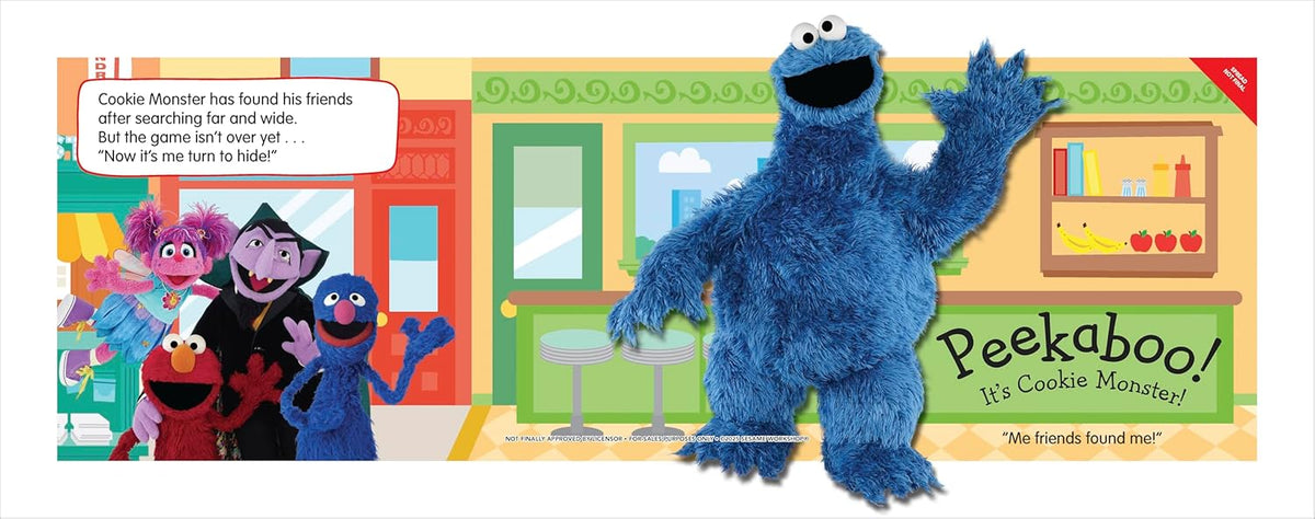Sesame Street Pop Up Peekaboo! Cookie Monster - Just Fabulous Palm Springs