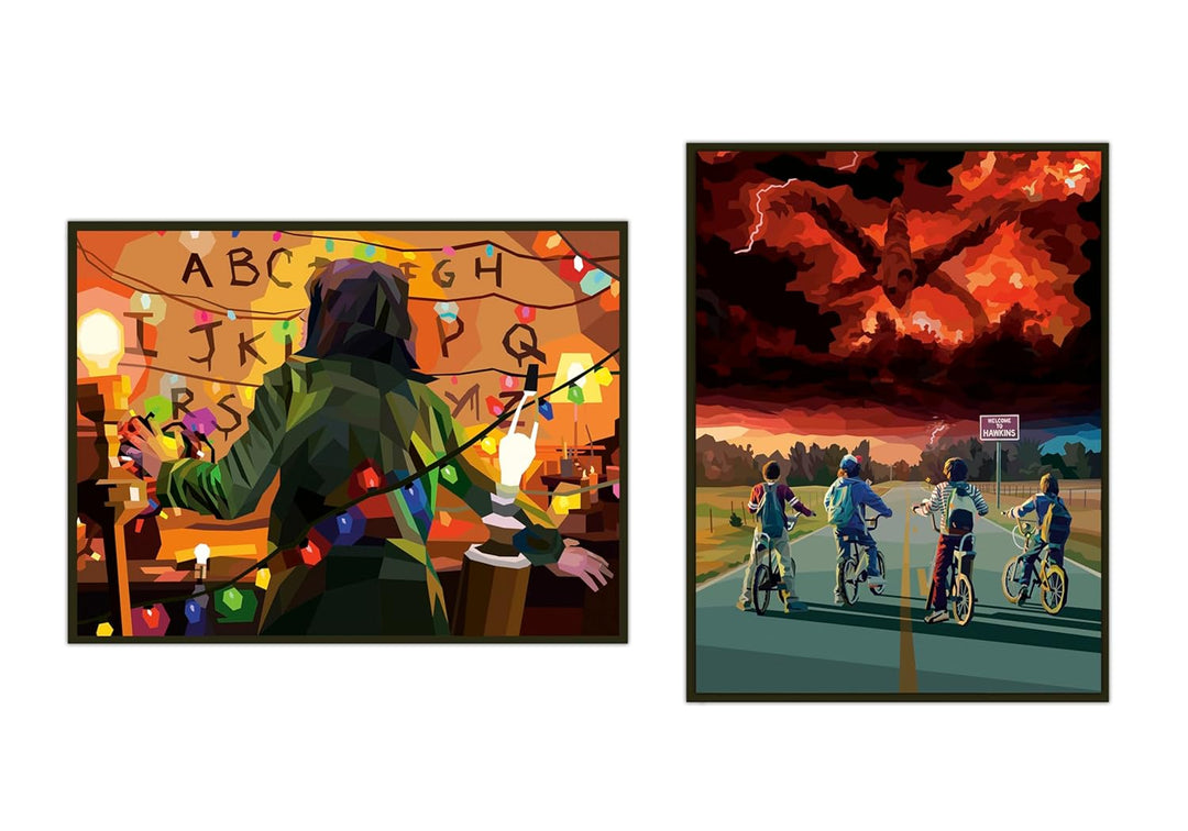 Stranger Things The Official Color-With-Stickers Book