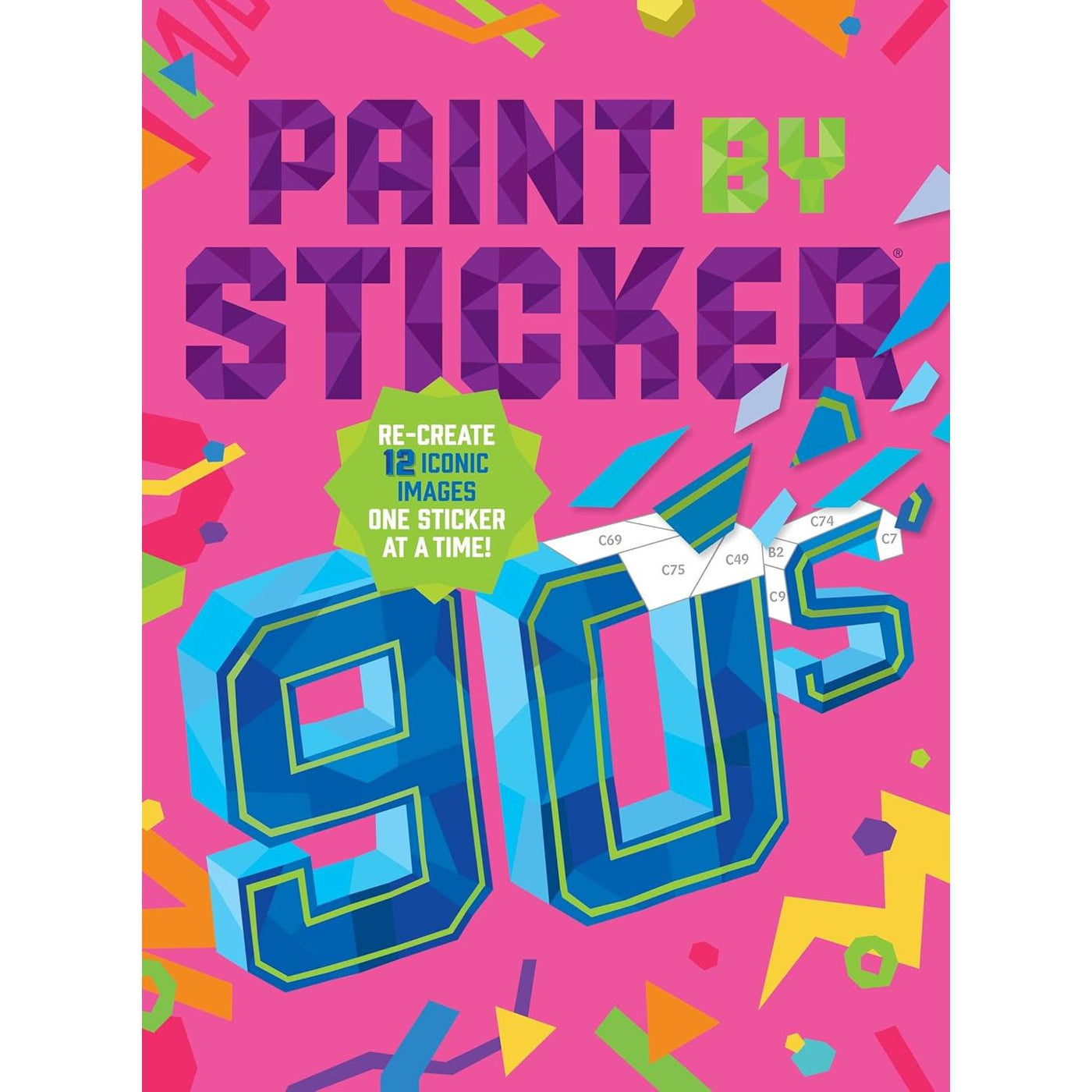 Paint by Sticker: 90's