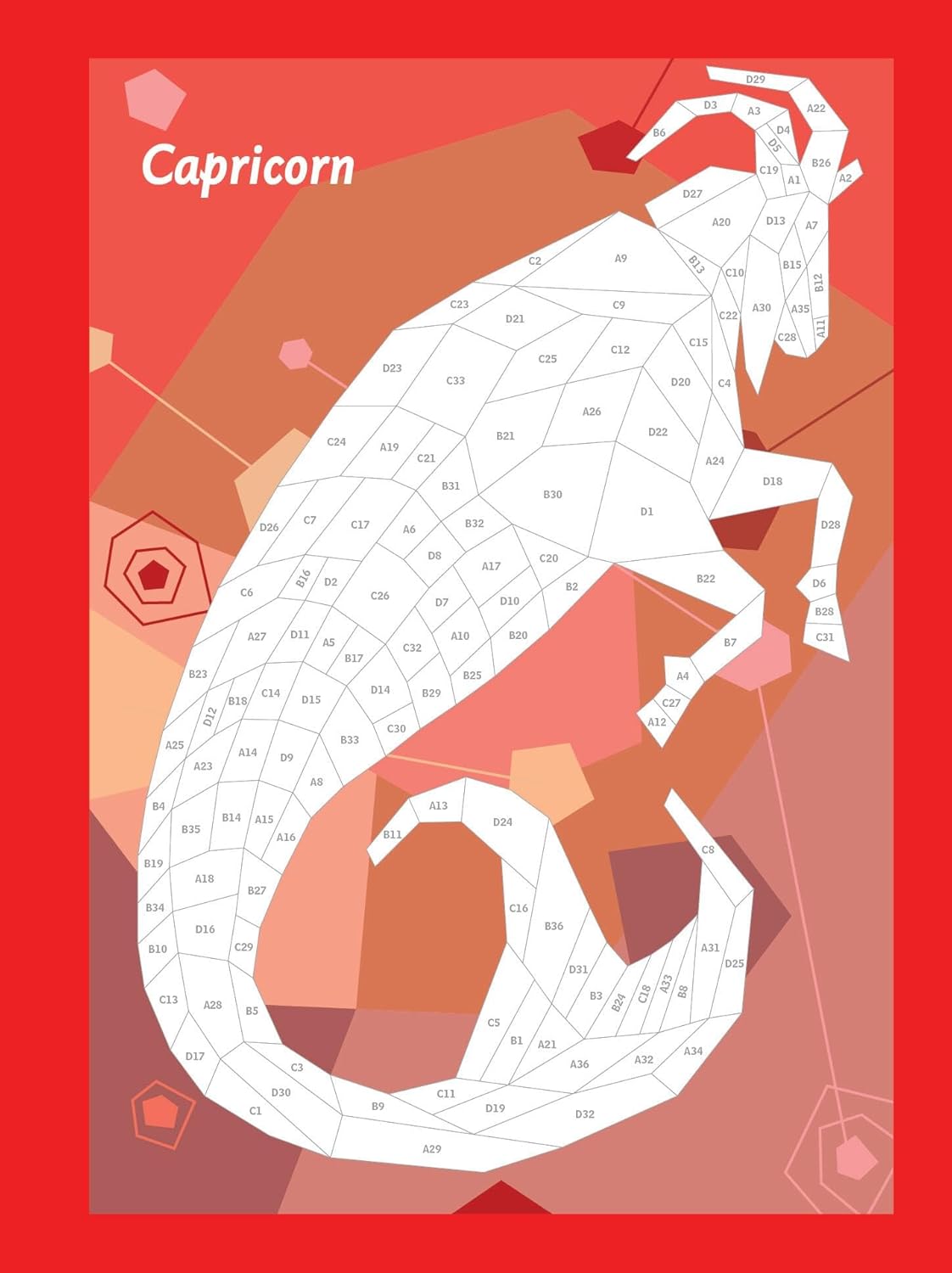 Paint by Sticker: Zodiac - Just Fabulous Palm Springs