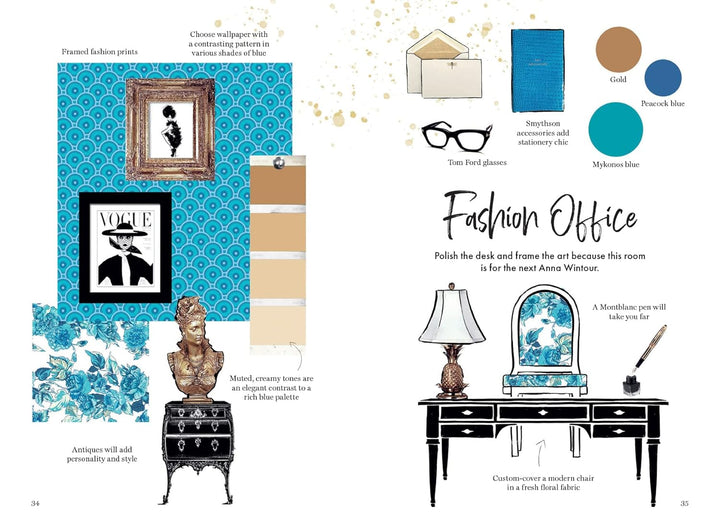 Fashion House: Illustrated Interiors from the Icons of Style