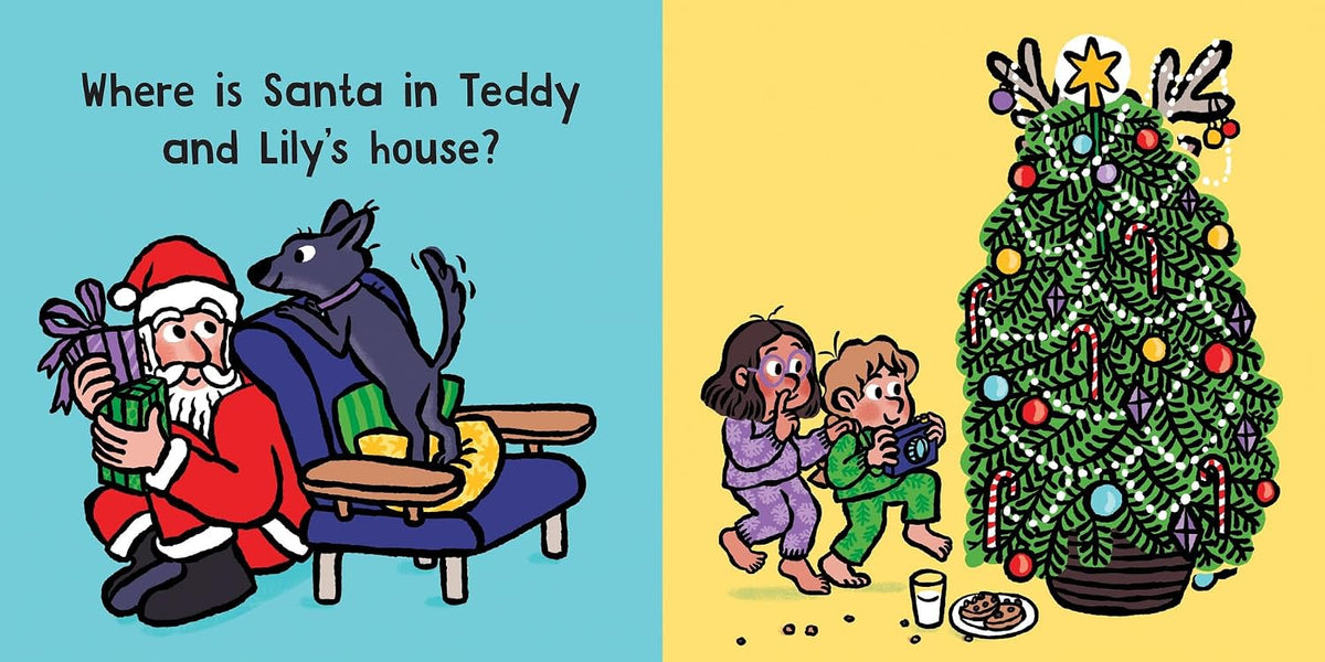 Hide-And-Seek Santa: A Lift-The-Flap Book